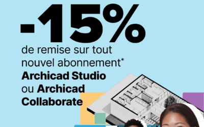 🎉 Offre de lancement – 15% de remise sur Archicad Studio et Collaborate